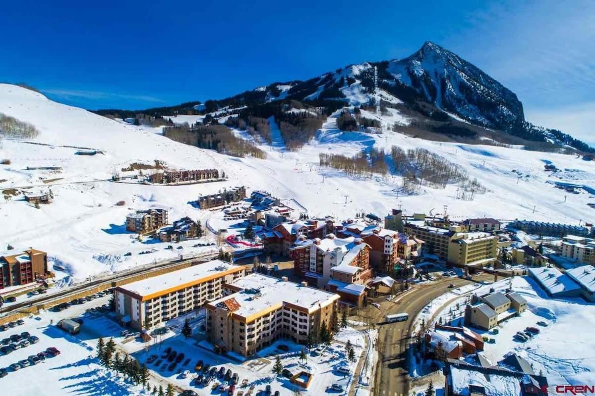 Studio 518 At Perfect Location With Pool And Hot Tub Crested Butte Extérieur photo