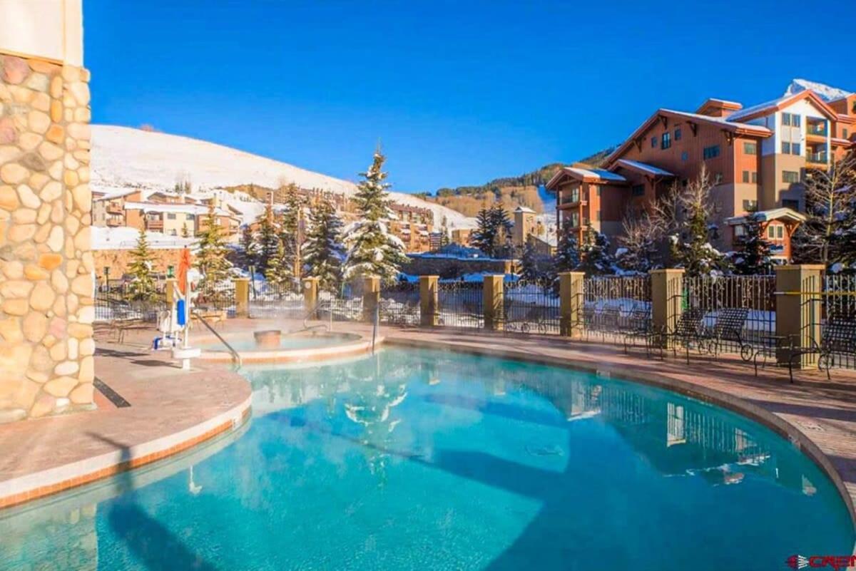 Studio 518 At Perfect Location With Pool And Hot Tub Crested Butte Extérieur photo